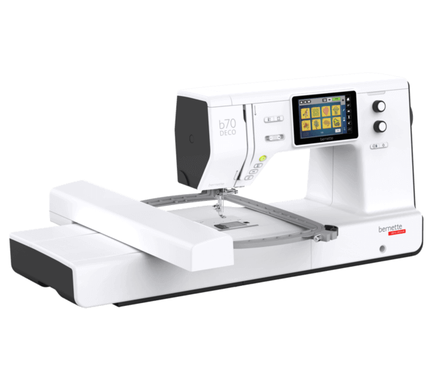 bernette 70 DECO embroidery machine, official product photo