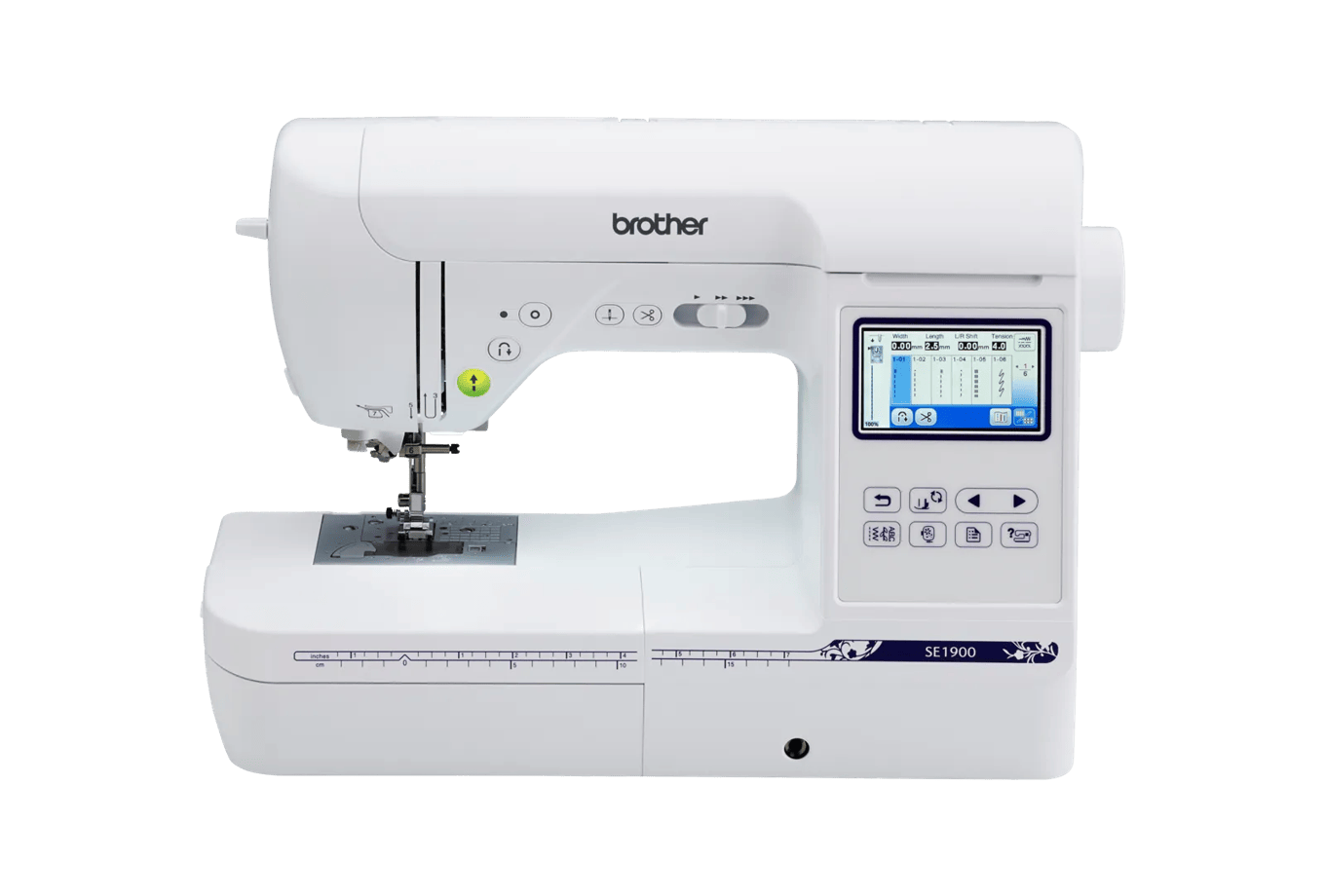 Brother SE1900 sewing and embroidery machine, official product photo